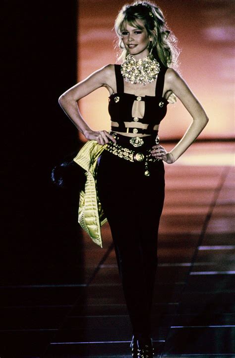 versace runway 2000|versace runway models.